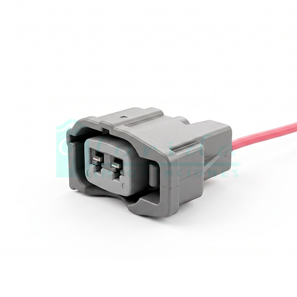1004.CONECTOR (PACHA) INYECTOR TOYOTA DETONACION ACCENT (2 PINES)(HEMBRA)