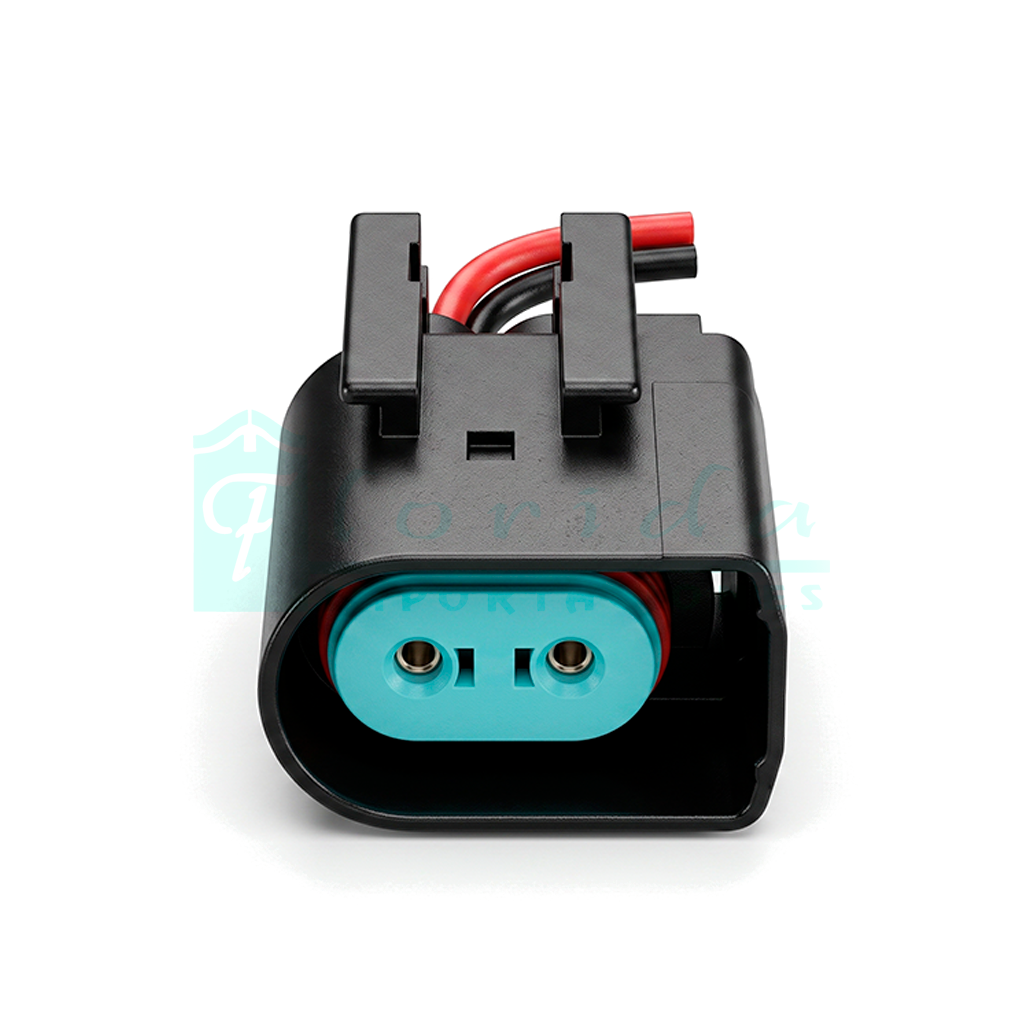 1006.CONECTOR (PACHA) INYECTOR VOLKSWAGEN GOLF JETTA (2 PINES)(HEMBRA)(CON T 015)