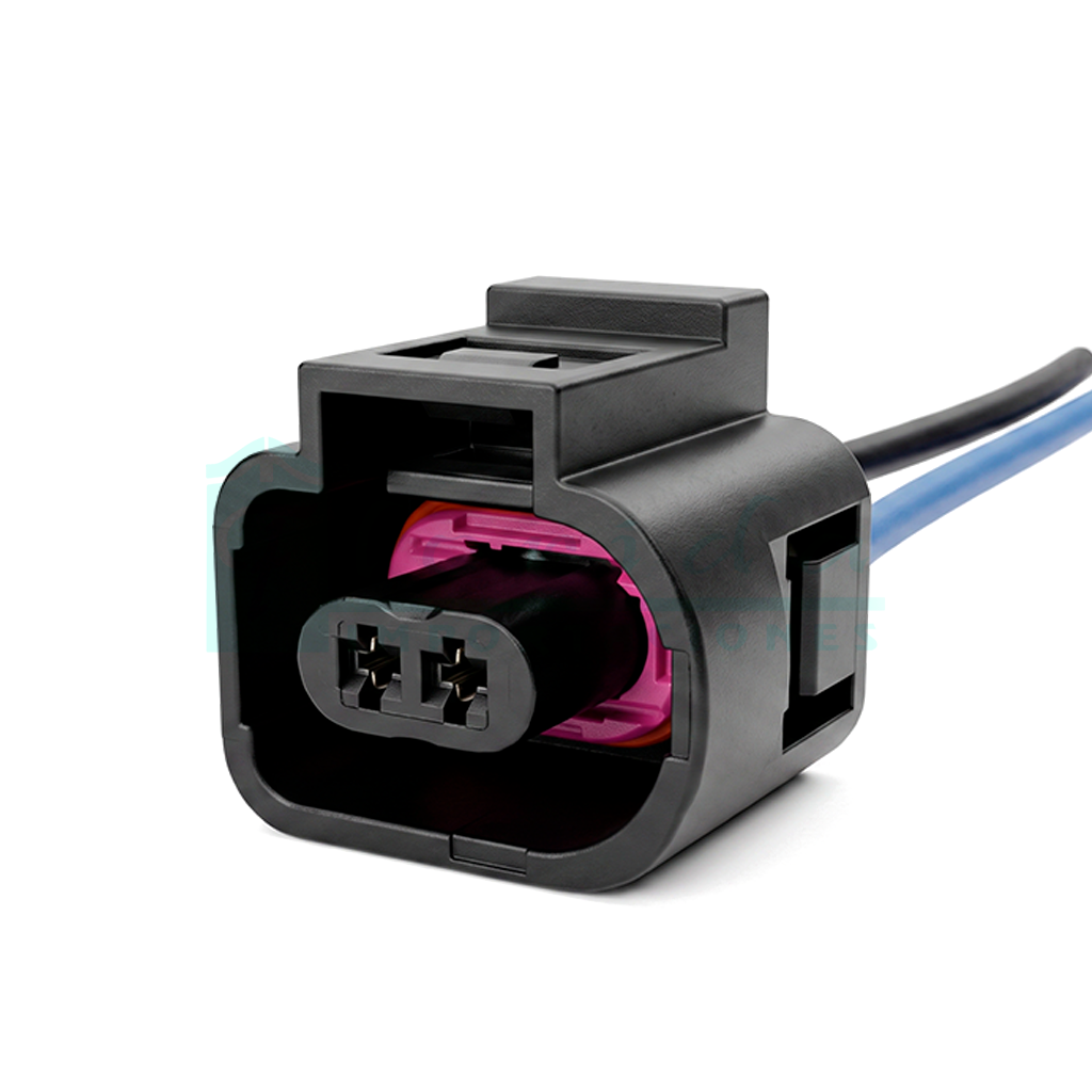 1009.CONECTOR (PACHA) LUZ REVERSA RENAULT VOLKSWAGEN 3.5 MM (2 PINES)(MACHO)(CON T 018)