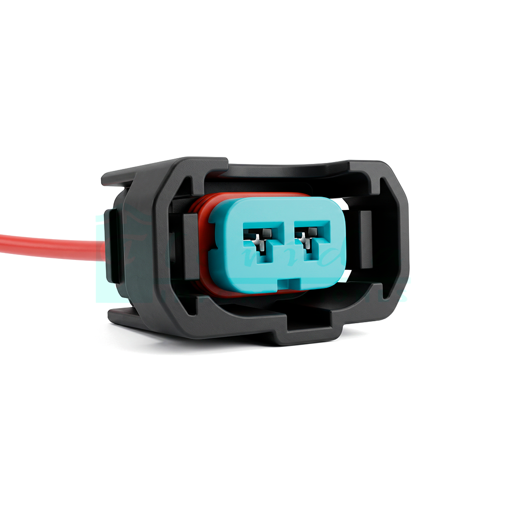 1017.CONECTOR (PACHA) INYECTOR HONDA SENSOR TEMP. LINEA NISSAN(2 PINES)