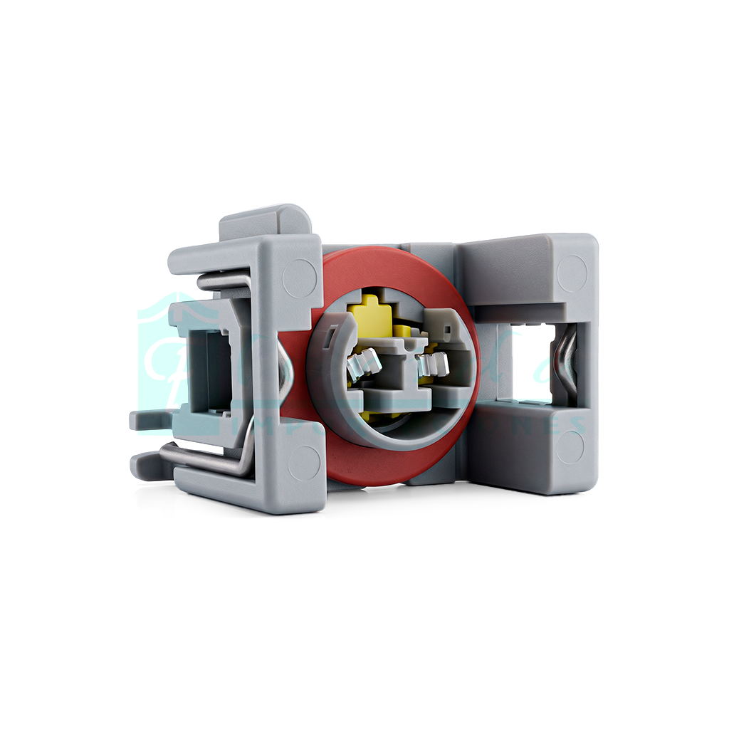 1020.CONECTOR (PACHA) INYECTOR MARCH INYECTOR SSANGYONG DIESEL (2 PINES)(HEMBRA)