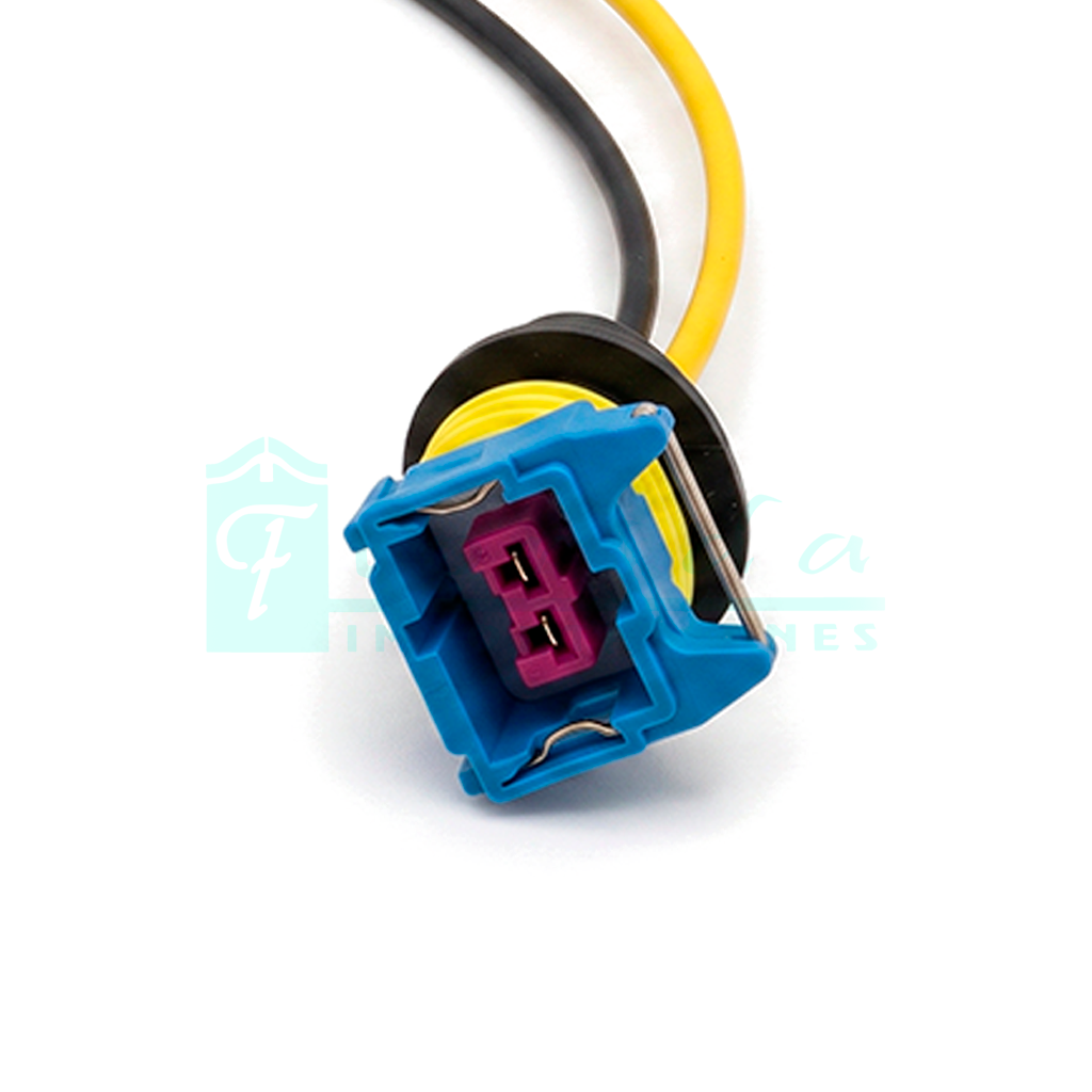 1021.CONECTOR (PACHA) INYECTOR CLIO II SYMBOL 16V MEGANE CLASIC LOGAN SANDERO TWINGO SPARK ATOS … 04 PEUGEOT (GUIA SEMI IZQUIERDA) TROMPO TEMPERARURA SPARK ACCENT (2 PINES)