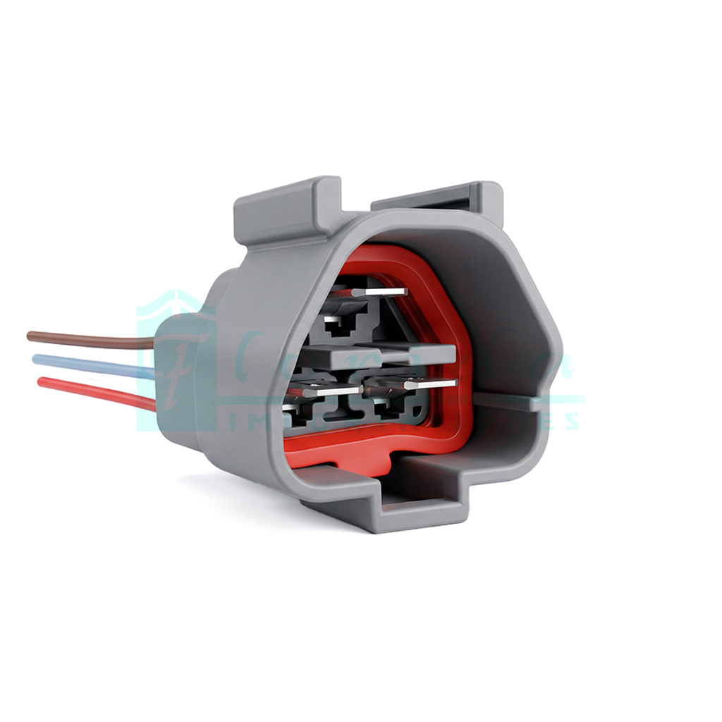 1040.CONECTOR (PACHA) HONDA MITSUBLISHI (3 PINES)(MACHO)(CON T 118)