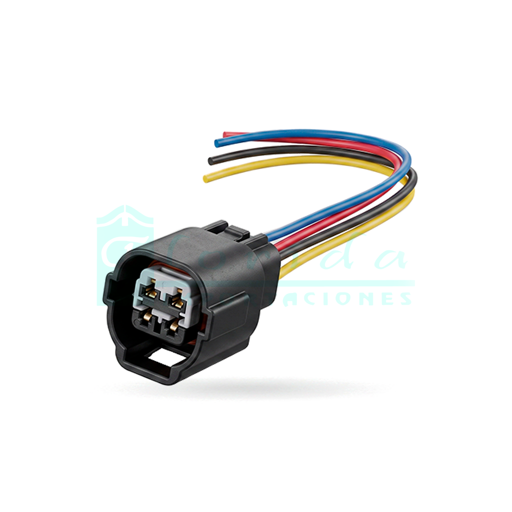 1052.CONECTOR (PACHA) EXPLORADORAS MAZDA ALLEGRO MATIZ ION SENSOR TURBINA CAJA AUTOMATICA MAZDA SENSOR TEMPERATURA TOYOTA 4.5 HYLUX (2 PINES)