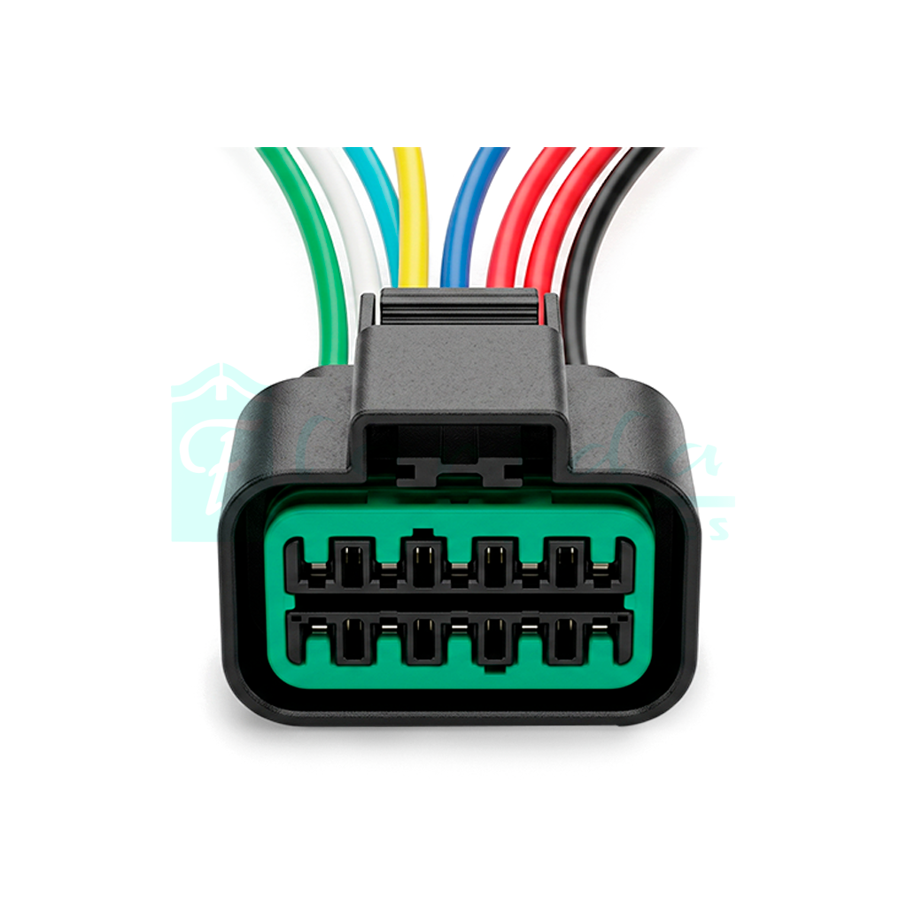 1054.CONECTOR (PACHA) EMPALME INST. ARNES HYUNDAI KIA (10 PINES)(HEMBRA)