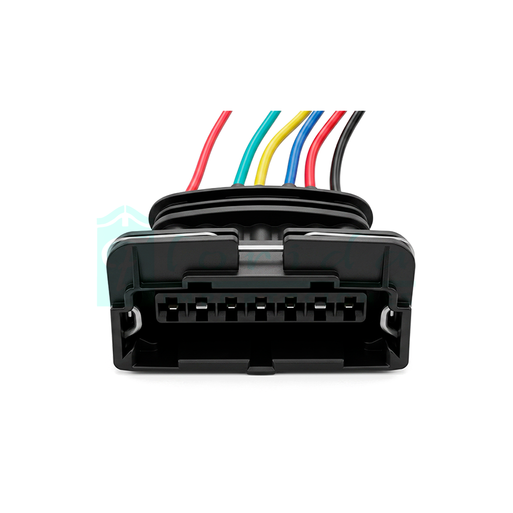 1072.CONECTOR (PACHA) CONECTOR RAMAL OXIG. Y MAP VOLKSVAGEN GOL GOLF CUERPO ACELERACION TOYOTA 4RUNER (7 PINES)(HEMBRA)