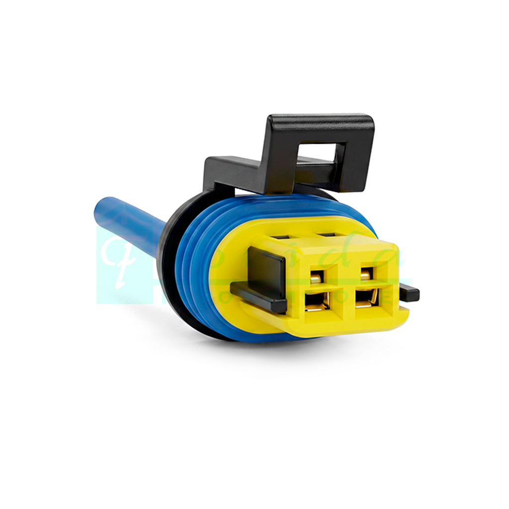 1075.CONECTOR (PACHA) DEPOSITO LIQUIDO FRENOS CORSA (2 PINES)(HEMBRA)