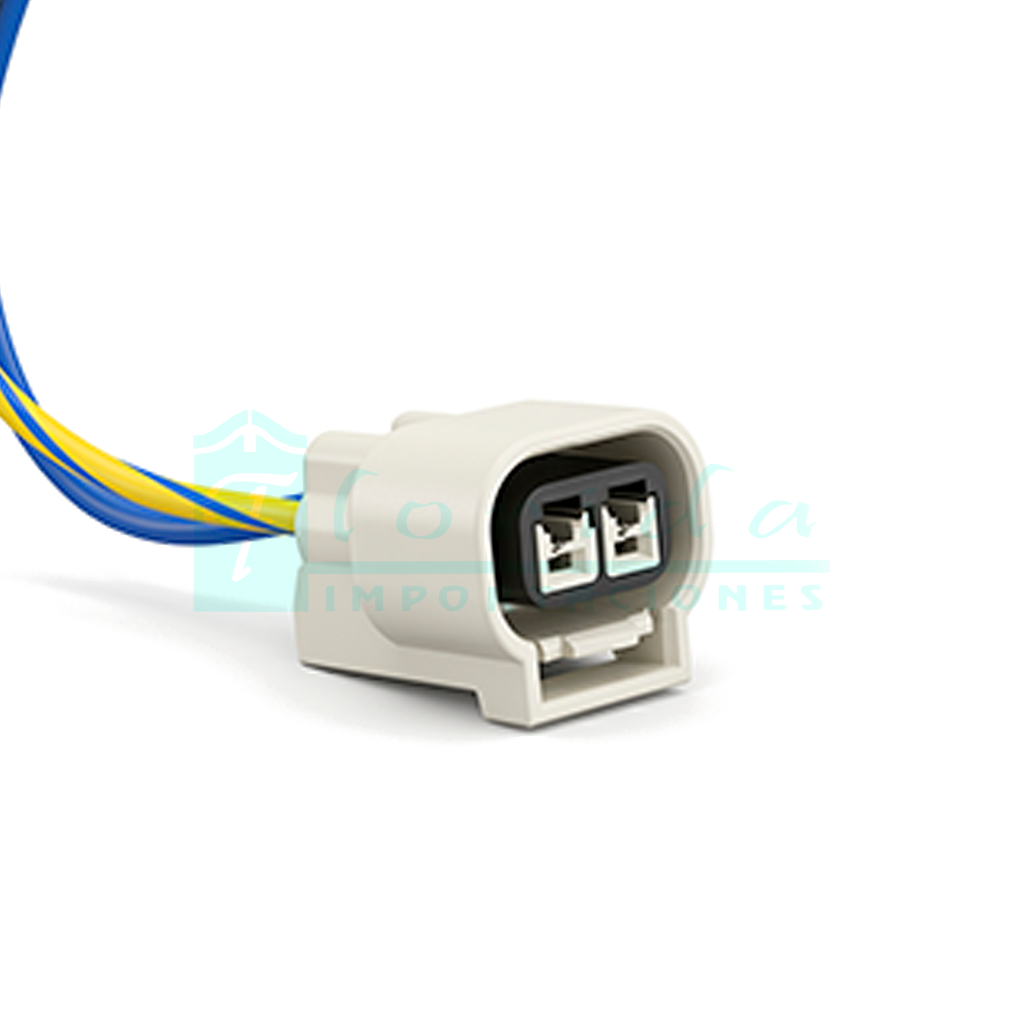 1079.CONECTOR (PACHA) BOMBILLO EXPLORADORA SPARK CHRONOS SPARK GT (2 PINES)(HEMBRA)