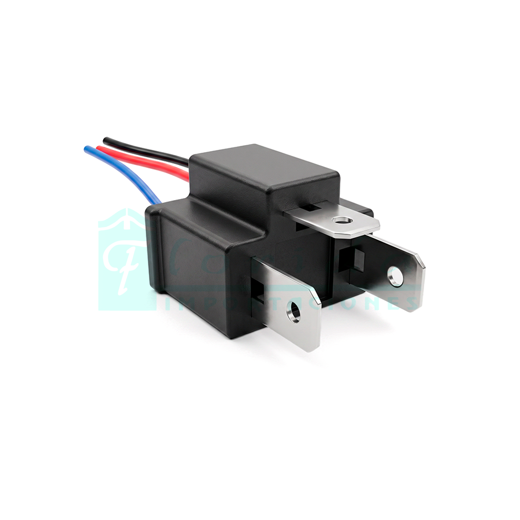1082.CONECTOR (PACHA) BOMBILLO FAROLA H4 (3 PINES)(MACHO)