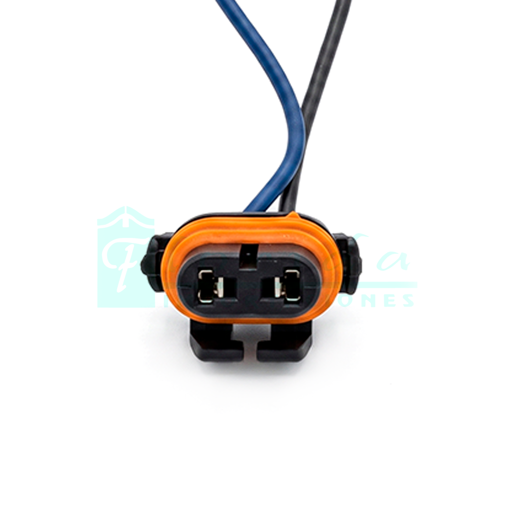 1091.CONECTOR (PACHA) BOMBILLO 9006 EXPLORADORA (2 PINES)(HEMBRA)(CON T 055)