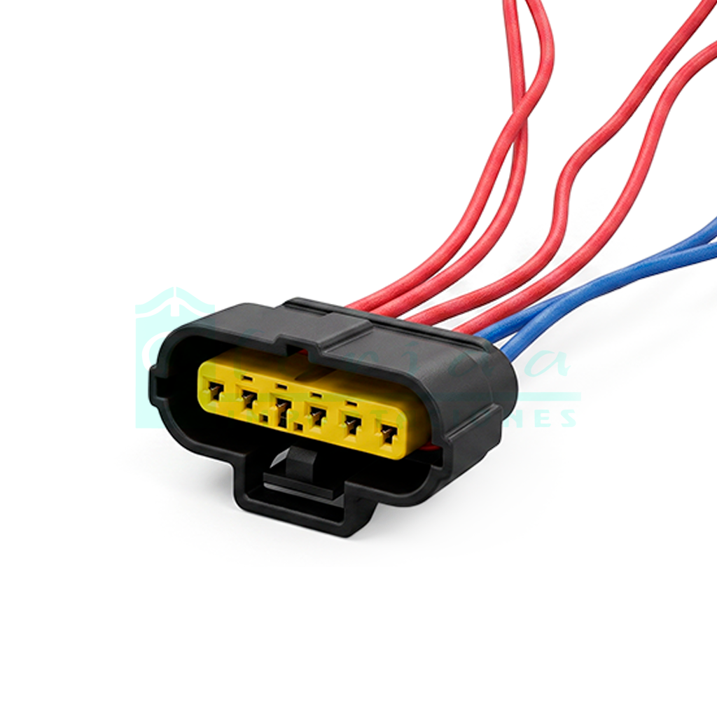 1096.CONECTOR (PACHA) BOMBA GASOLINA MAZDA 3 FORD FOCUS DISTRIBUIDOR MILLENIUM (6 PINES)