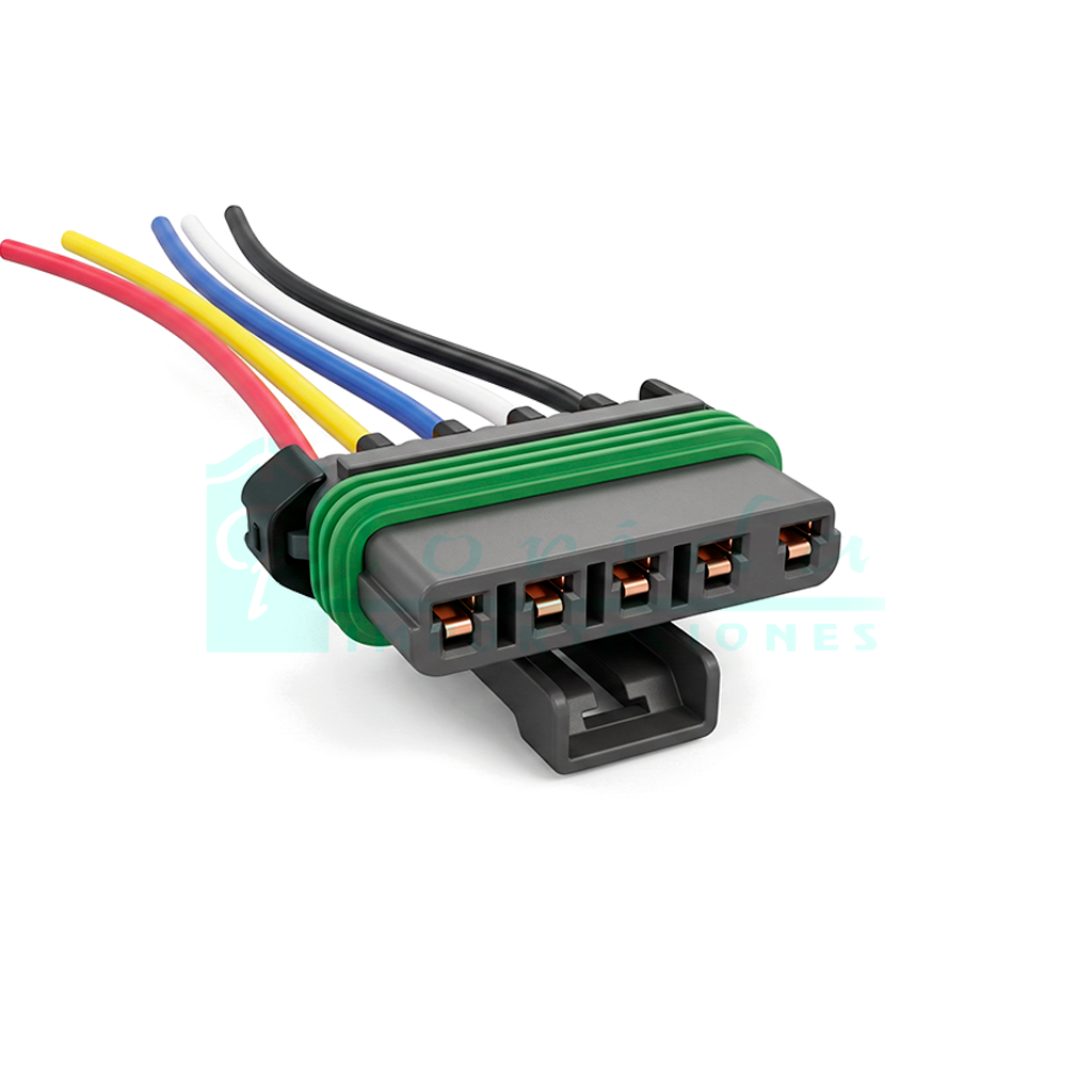 1104.CONECTOR (PACHA) BOMBA GASOLINA CORSA AVEO OPTRA (INFERIOR)(5 PINES)