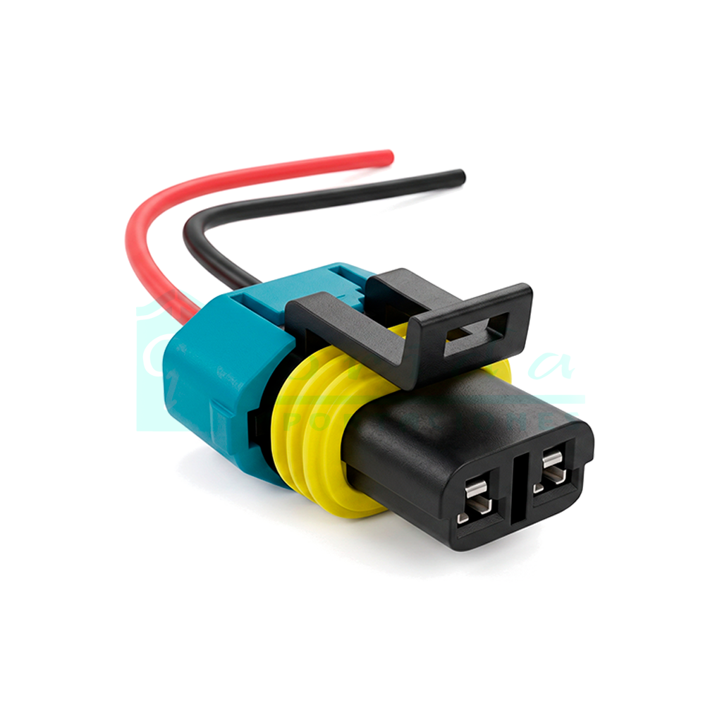 1110.CONECTOR (PACHA) BOMBA DE LEVANTE PESADO (2 PINES)(HEMBRA) KENWOORD