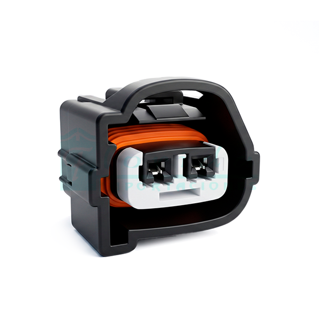 1117.CONECTOR (PACHA) BOBINA VERNA GYRO GETZ I 10 (GUIA RH)(2 PINES)