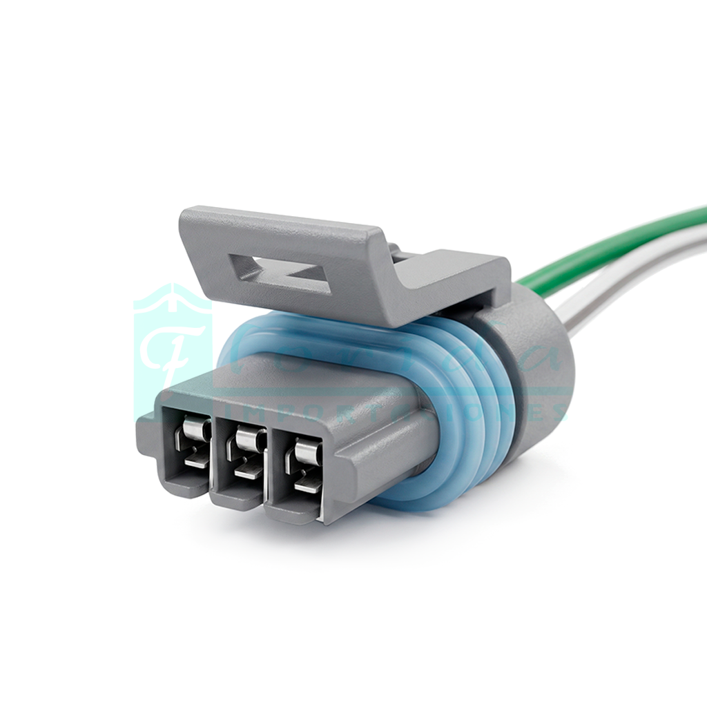 1129.CONECTOR (PACHA) BOBINA ENCENDIDO N200 N300 CHANA HAFEI SENSOR TPS TWINGO CLIO (3 PINES)