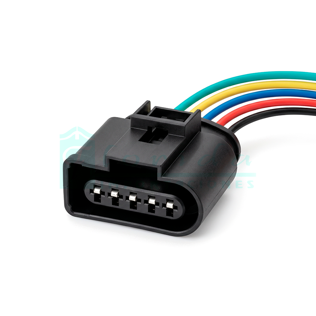 1134.CONECTOR (PACHA) BOBINA JETTA TURBO (5 PINES)(HEMBRA)