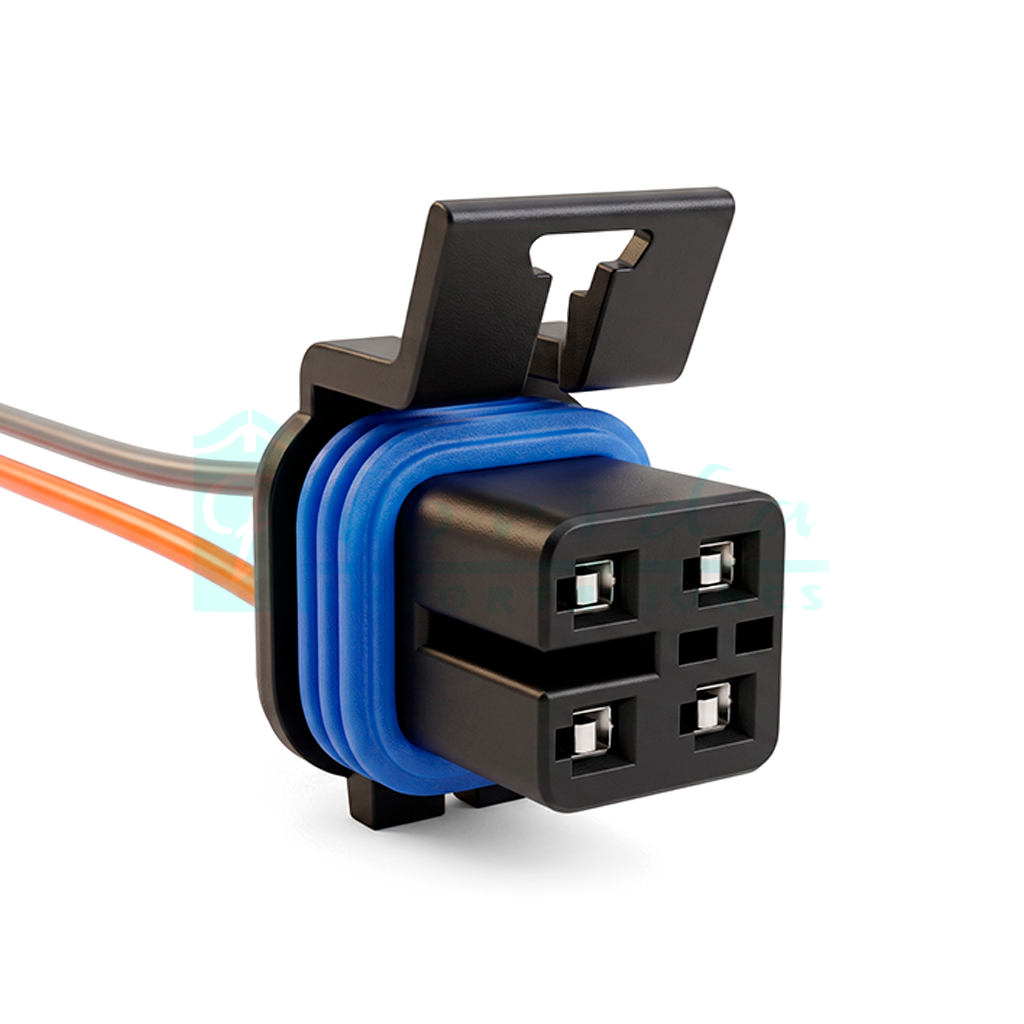 1146.CONECTOR (PACHA) BOBINA BLAZER CHEYENNE DAEWOO RACER (4 PINES)(HEMBRA)