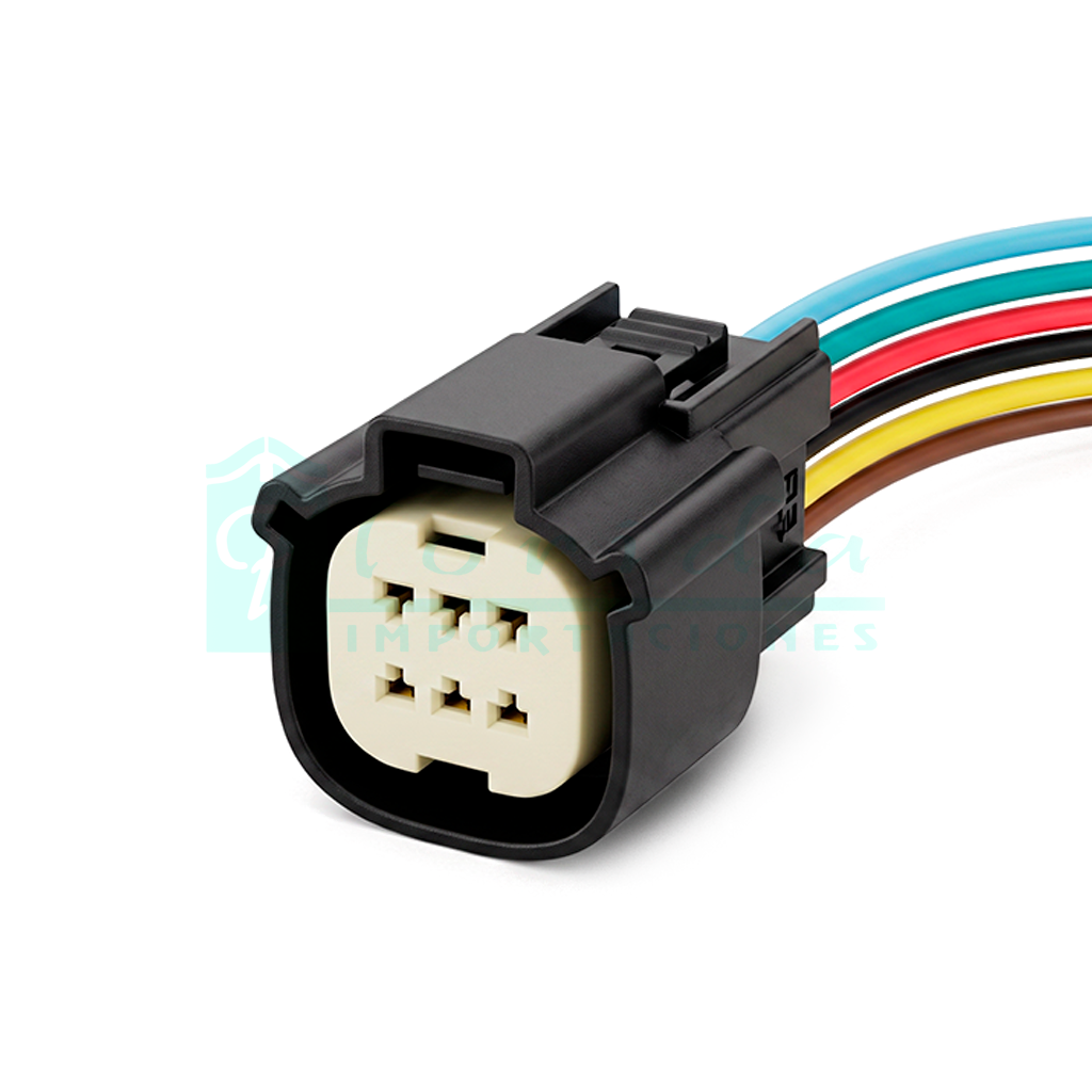 1156.CONECTOR (PACHA) (6 PINES)(HEMBRA)