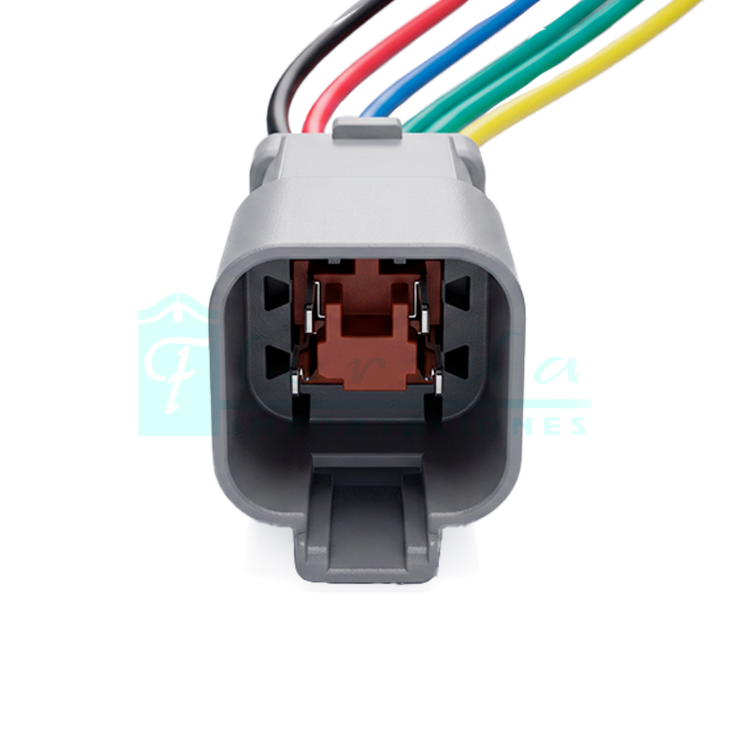 1162.CONECTOR (PACHA) (6 PINES)(MACHO)