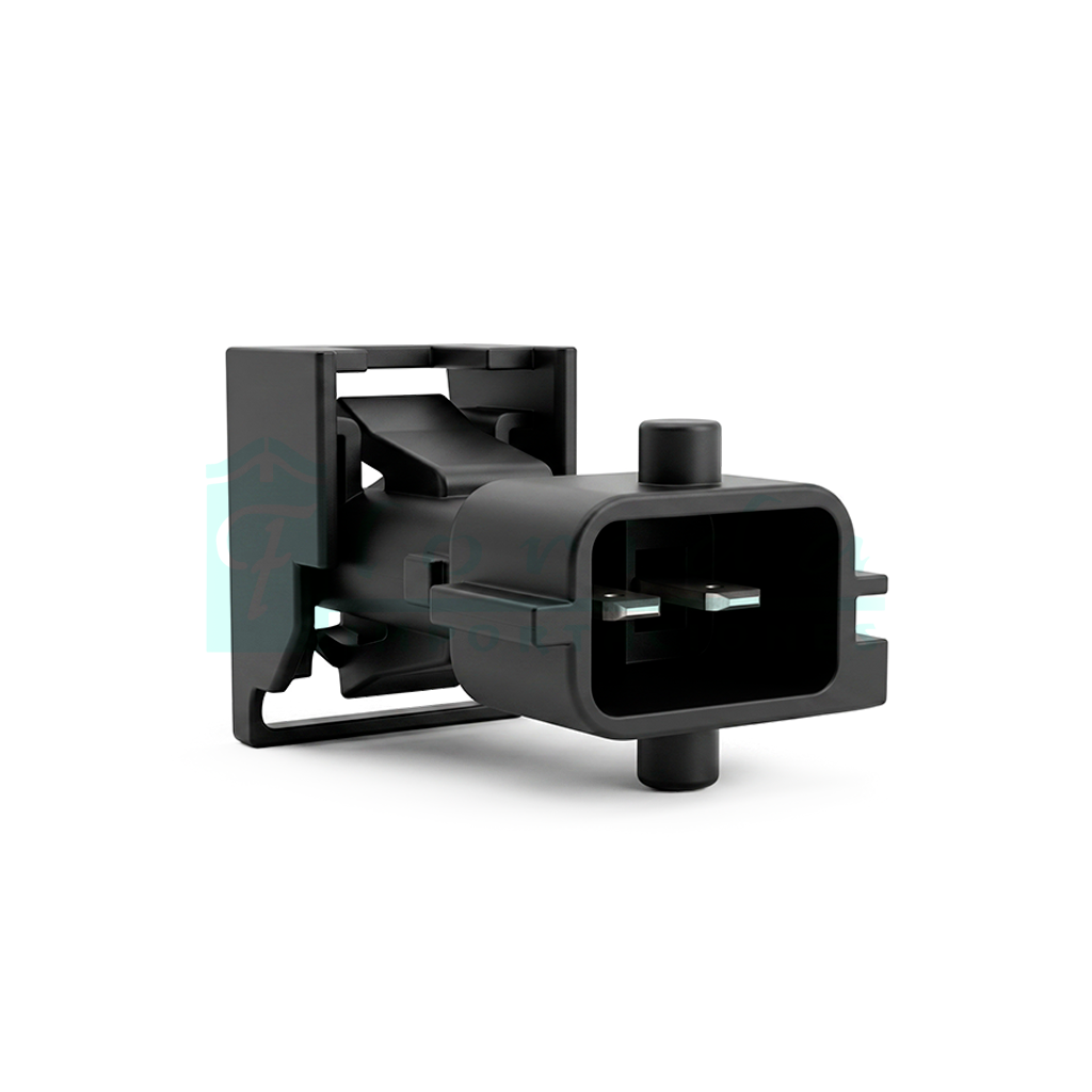 1186.CONECTOR (PACHA) (2 PINES)(MACHO)(CON T 065)