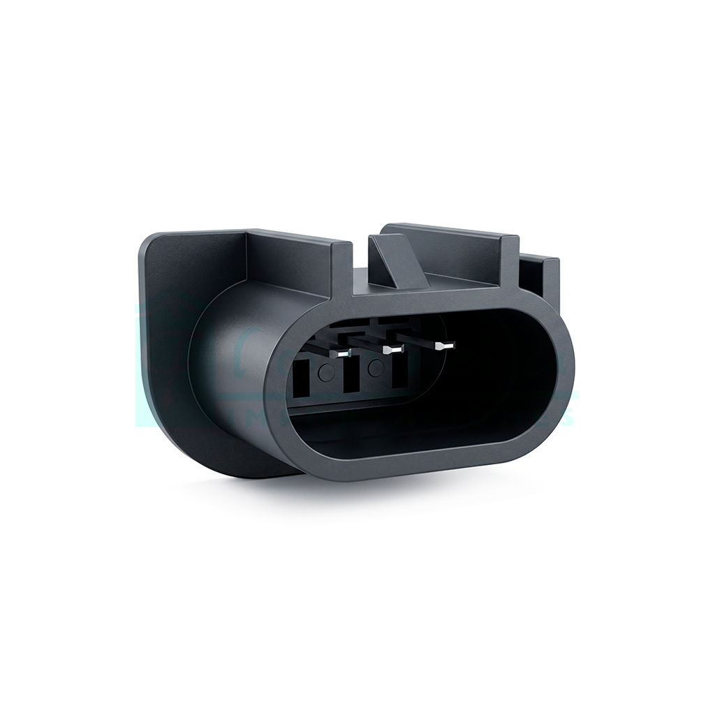 1189.CONECTOR (PACHA) (3 PINES)(MACHO)(CON T 095)