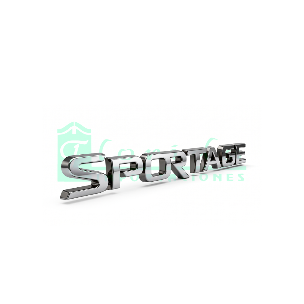 1318.CALCOMANIA PUERTA TRASERA DERECHA NEW SPORTAGE REVOLUTI