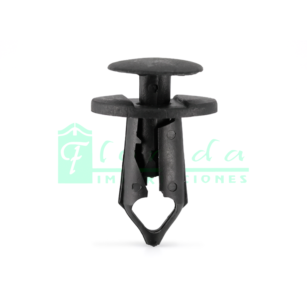 Broche plástico automotriz