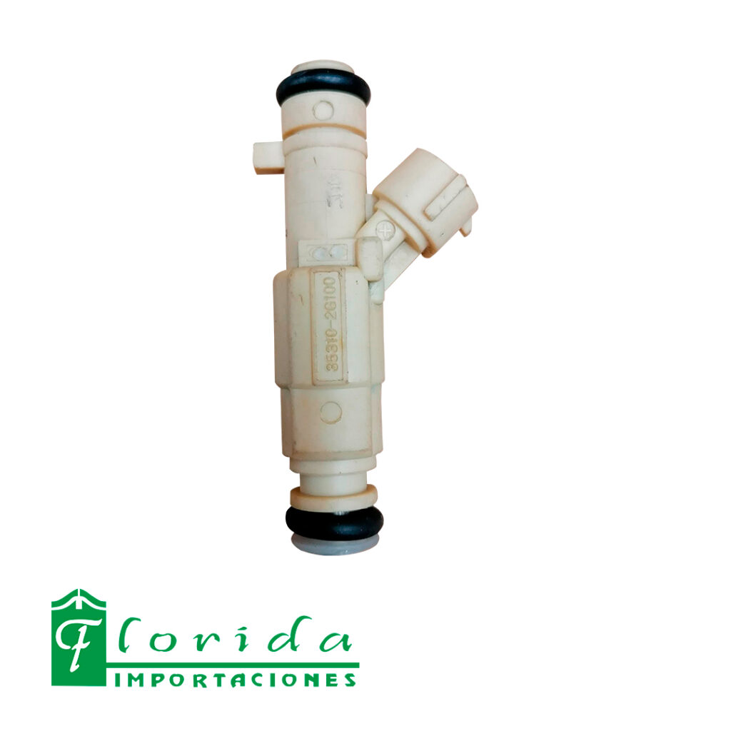 INYECTOR COMBUSTIBLE I-25/I-35/SPICE/ELANTRA AMARILLO (4 HUECOS) (CFI-2B020)