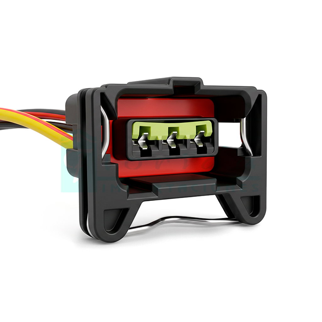863.CONECTOR (PACHA) SENSOR TPS H 1 STAREX RIO STYLUS SENSOR CIGÜEÑAL Y EJE LEVAS ACCENT SPARK SPARK GT AVEO OPTRA LANOS CORSA D MAX LUV 2.2CC N200 N300