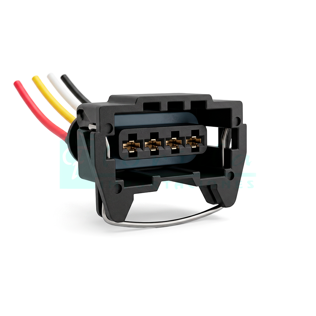 867.CONECTOR (PACHA) SENSOR TPS ATOS TOYOTA DISTRIBUIDOR ATOS MATIZ SENSOR FLUJO AIRE TOYOTA BOBINA CORSA 1.300CC (4 PINES)