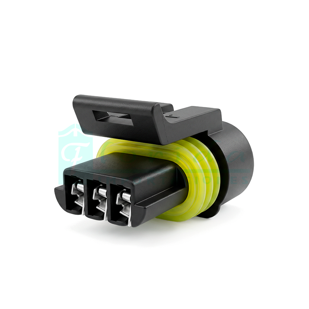 871.CONECTOR (PACHA) SENSOR TPS CLIO TWINGO LOGAN SANDERO SYMBOL MEGANE CLASIC DISTRIBUIDOR CARRY (3 PINES)