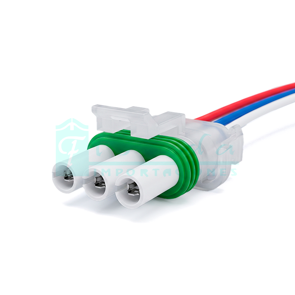 879.CONECTOR (PACHA) SENSOR TPS SENSOR OXIGENO (3 PINES)