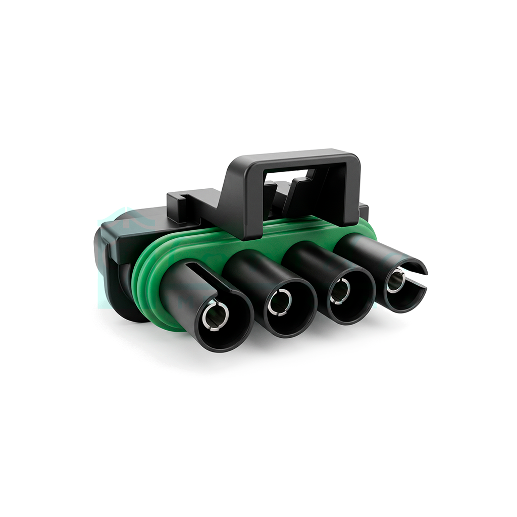 906.CONECTOR (PACHA) SENSOR OXIGENO CLIO I MODELO VIEJO (4 PINES)(HEMBRA)