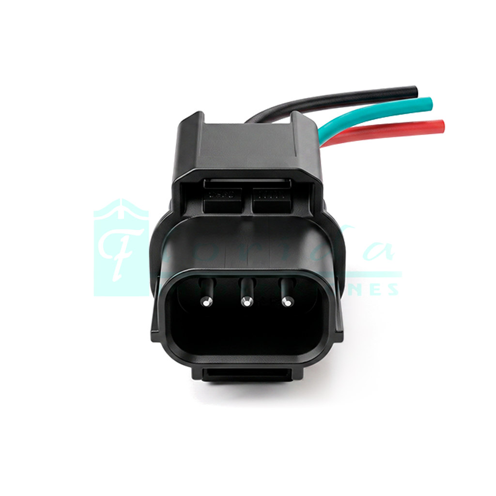 908.CONECTOR (PACHA) SENSOR OXIGENO COBAL SONIC ONIX (2 PINES)(MACHO)(CON T 085)