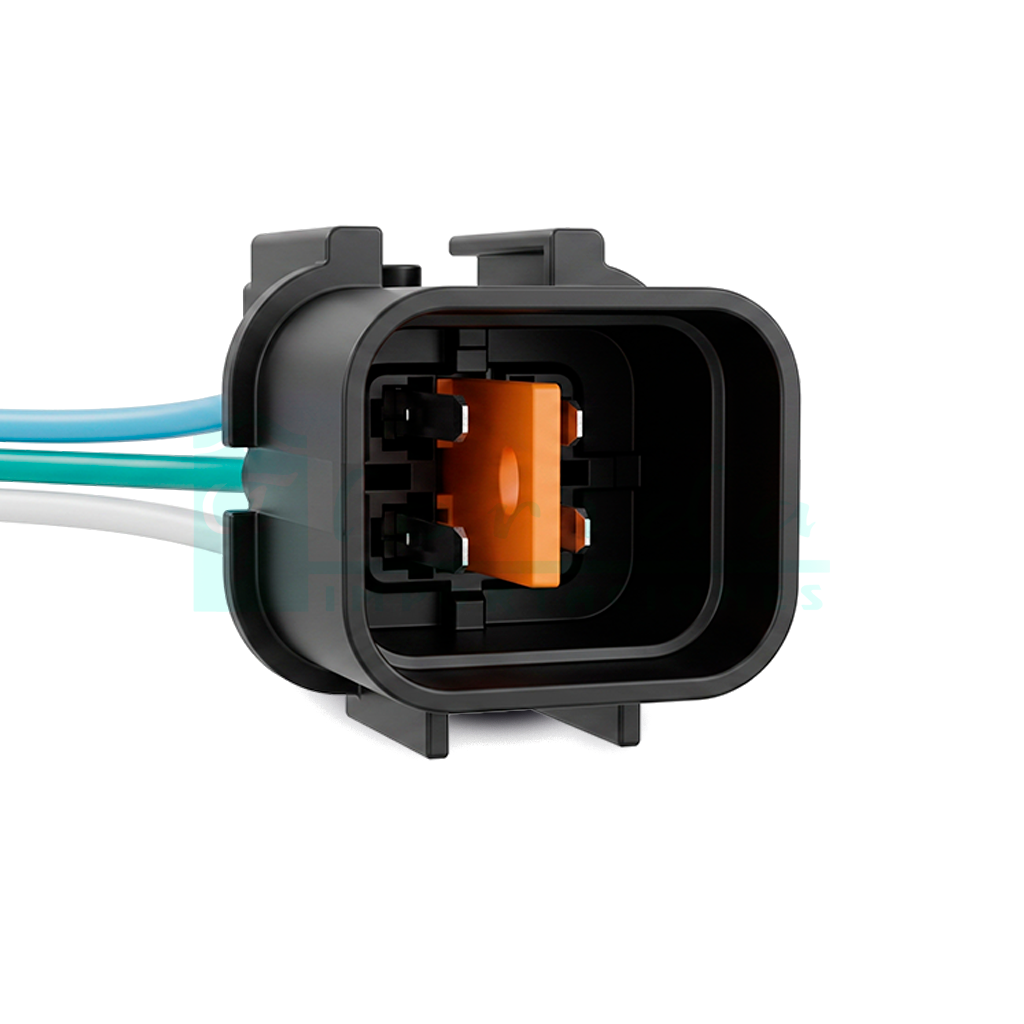 916.CONECTOR (PACHA) SENSOR OXIGENO ATOS I 10 PICANTO MORNING ION (4 PINES)(MACHO)