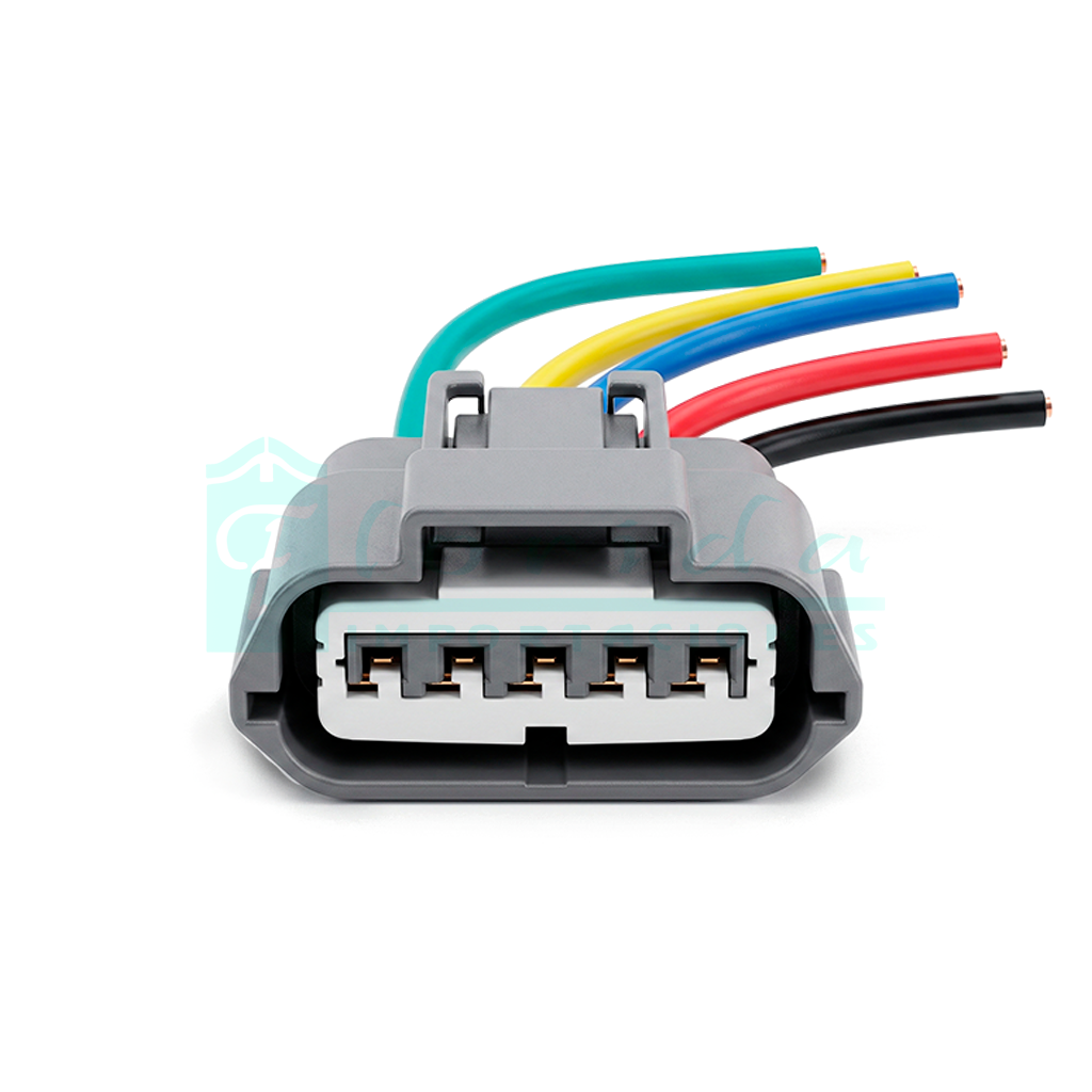 928.CONECTOR (PACHA) SENSOR FLUJO AIRE MARCH SENTRA (5 PINES)(HEMBRA)