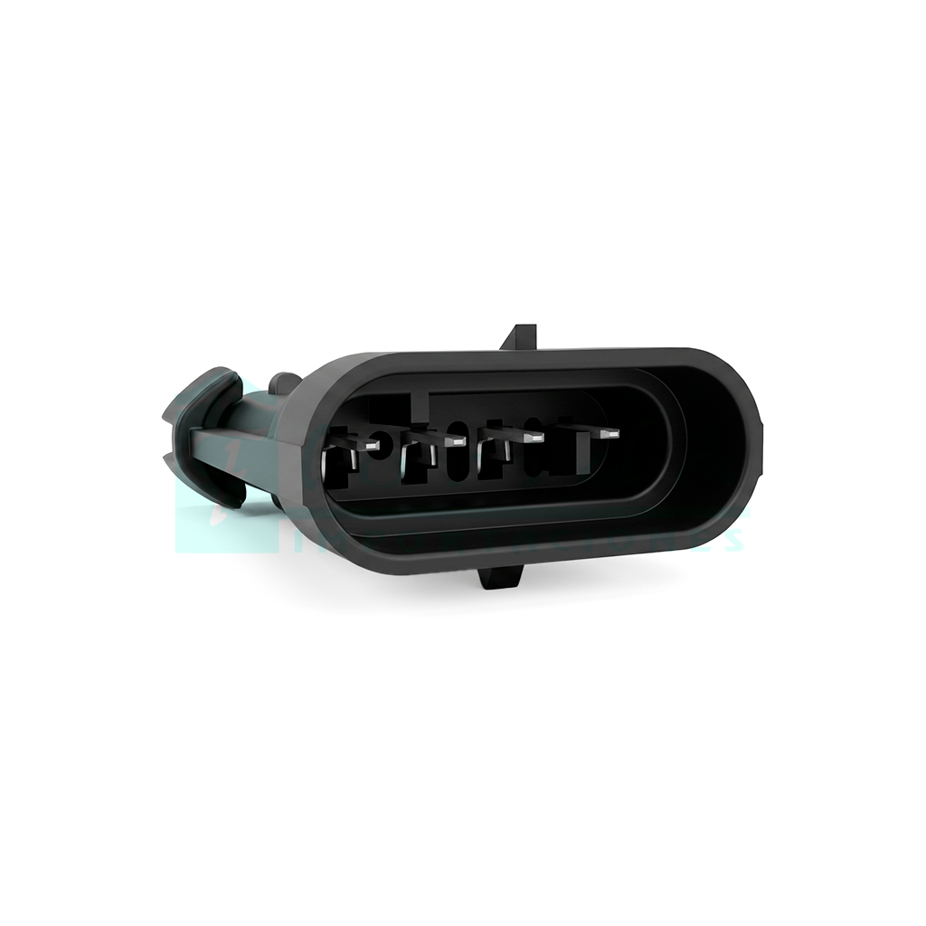 929.CONECTOR (PACHA) SENSOR FLUJO AIRE MAZDA ALTERNADOR AVEO (4 PINES)(MACHO)