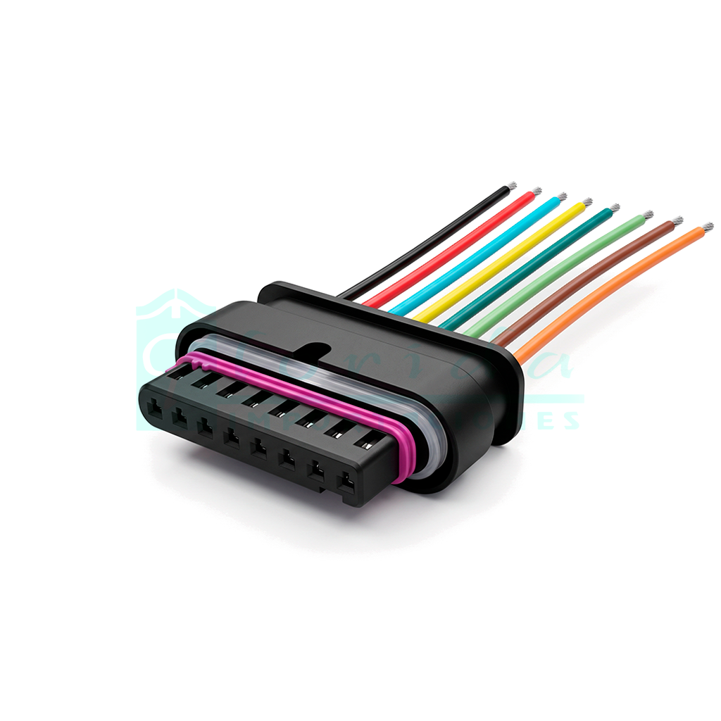930.CONECTOR (PACHA) SENSOR FLUJO AIRE MAZDA (8 PINES)(HEMBRA)
