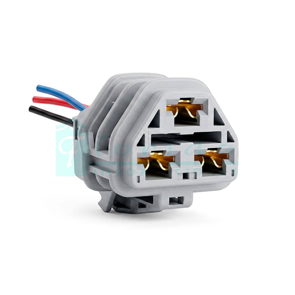 947.CONECTOR (PACHA) RAMAL ENCENDIDO D MAX RODEO HONDA MITSUBISHI (3 PINES)(HEMBRA)(CON T 117)