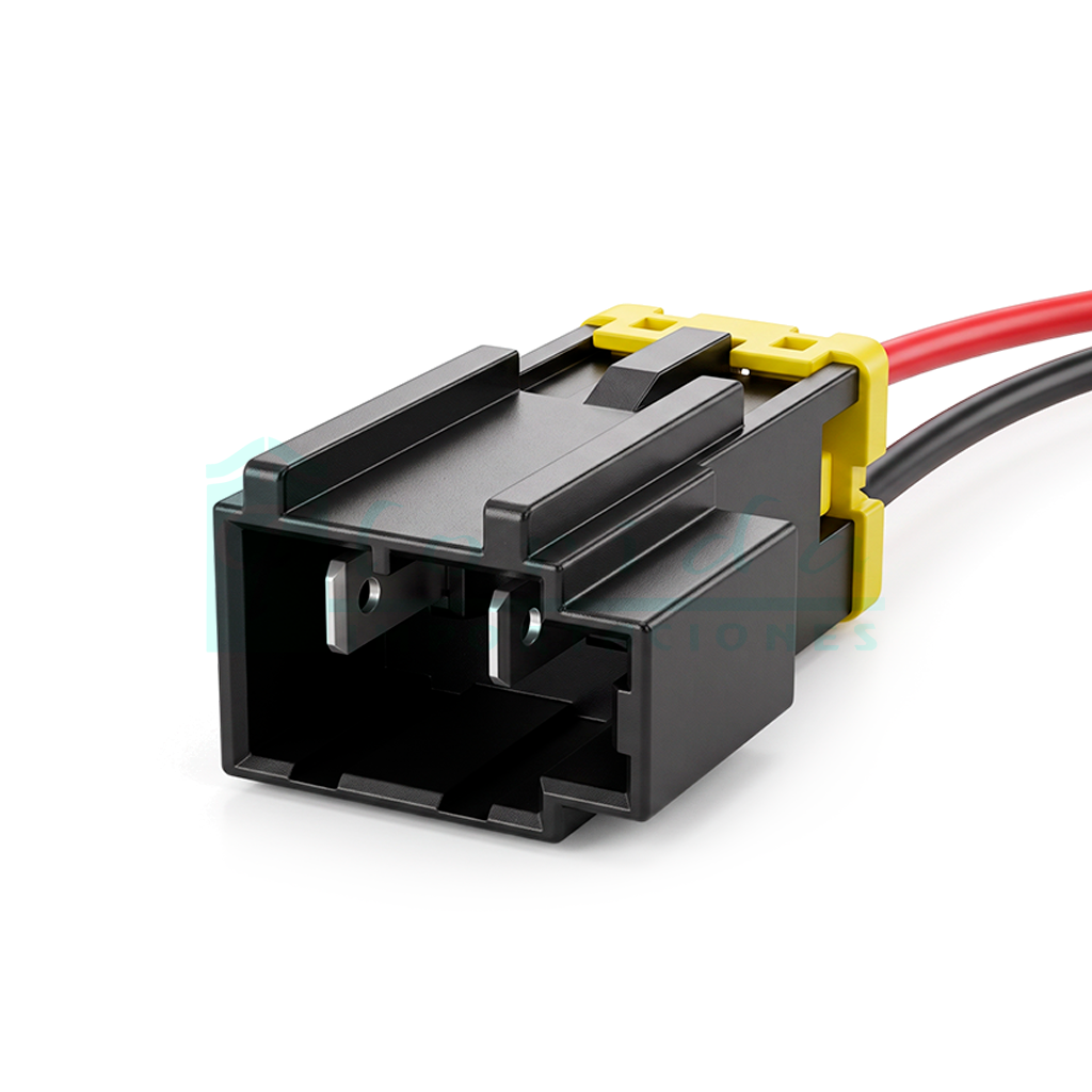 949.CONECTOR (PACHA) RAMAL ENCENDIDO HYUNDAI KIA (2 PINES)(MACHO)(CON T 080)