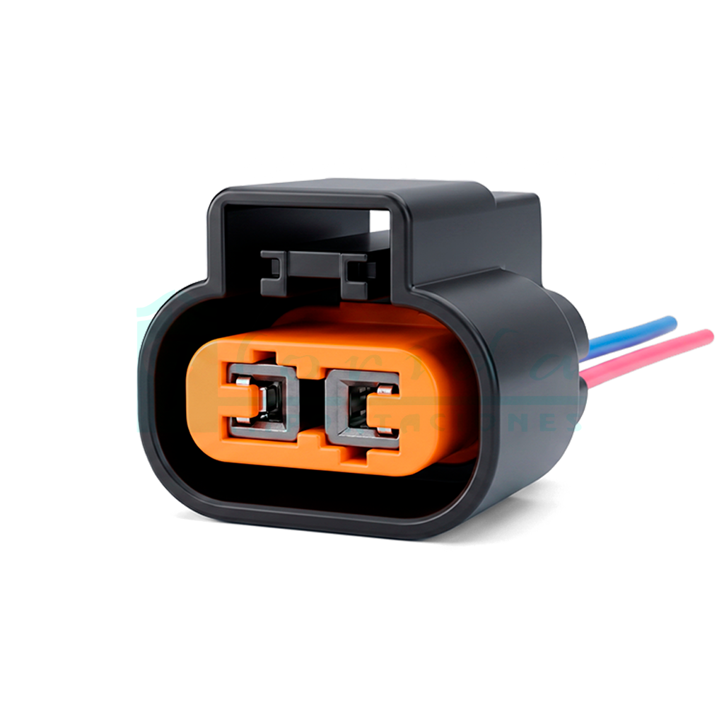 964.CONECTOR (PACHA) PERA REVERSA ATOS I 10 VERNA GYRO STAREX TUCSON SONATA PICANTO ION SPORTAGE (2 PINES)
