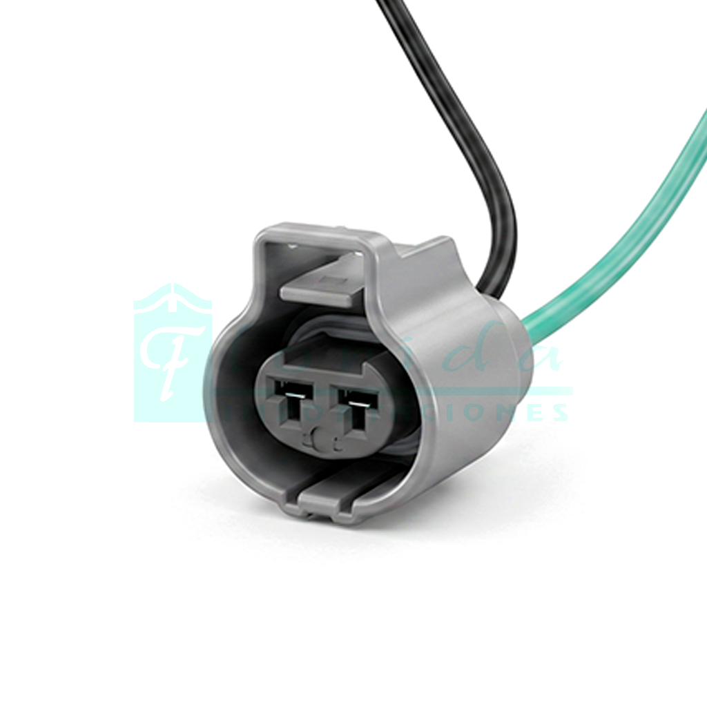 988.CONECTOR (PACHA) MOTOVENTILADOR ATOS I 10 AVEO OPTRA PICANTO ION (2 PINES)(HEMBRA)