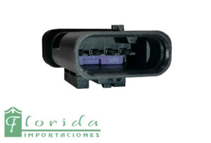 CONECTOR (PACHA) INYECTOR FORD TIPO TYCO - SENSOR TPS VOLKSWAGEN/SKODA (4 PINES)(MACHO)(CON T-126)