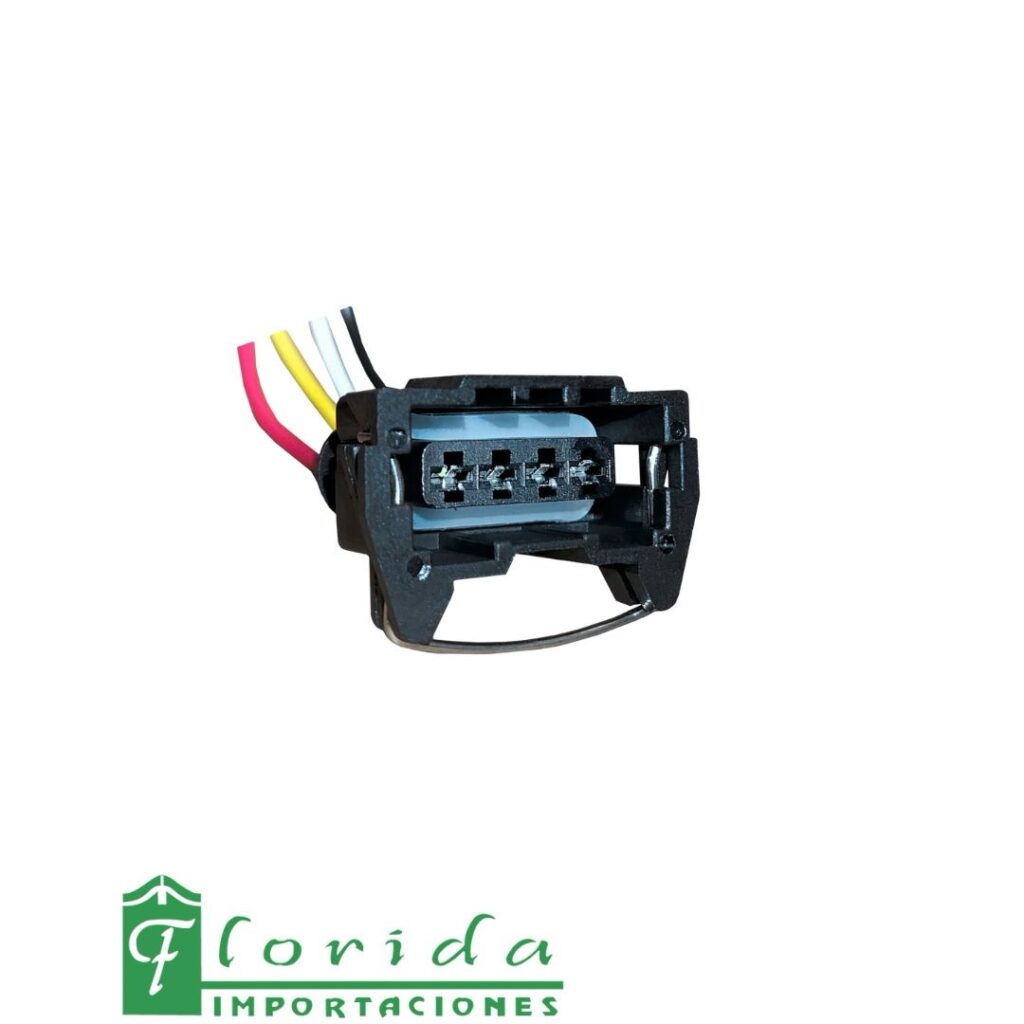 CONECTOR (PACHA) SENSOR TPS ATOS/TOYOTA - DISTRIBUIDOR ATOS/MATIZ - SENSOR FLUJO AIRE TOYOTA - BOBINA CORSA 1.300CC (4 PINES)