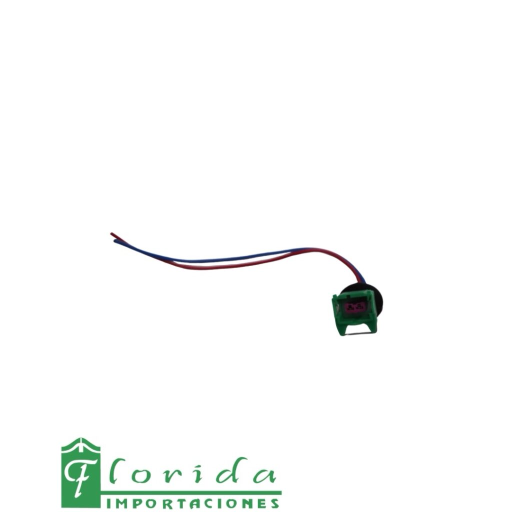 CONECTOR (PACHA) INYECTOR PEUGEOT (GUIA SEMI DERECHA)(2 PINES)
