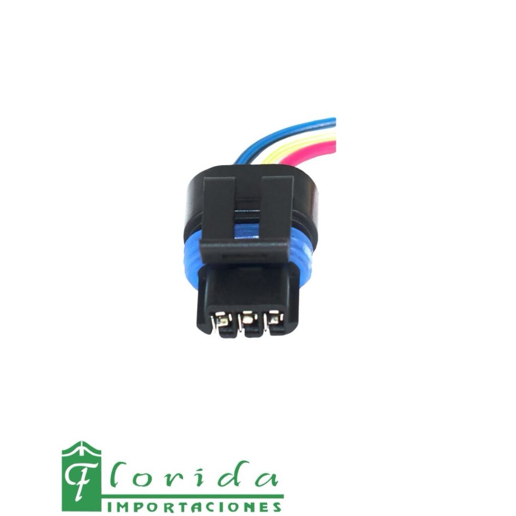 CONECTOR (PACHA) SENSOR TPS TWINGO MODELO VIEJO (3 PINES)