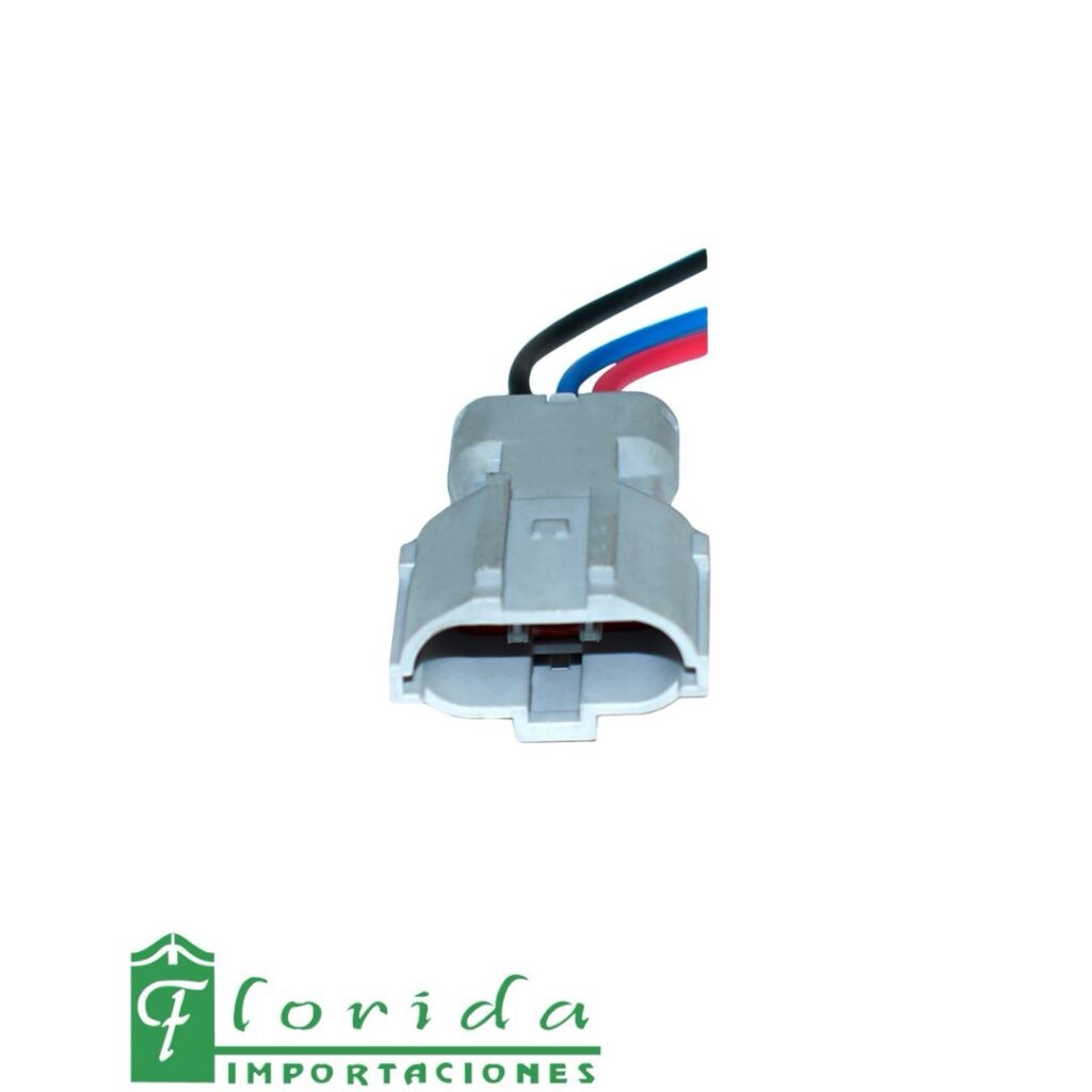 CONECTOR (PACHA) SENSOR VELOCIMETRO RAICER/CIELO/LANOS - BOBINA ACCENT 98 (3 PINES)(MACHO)