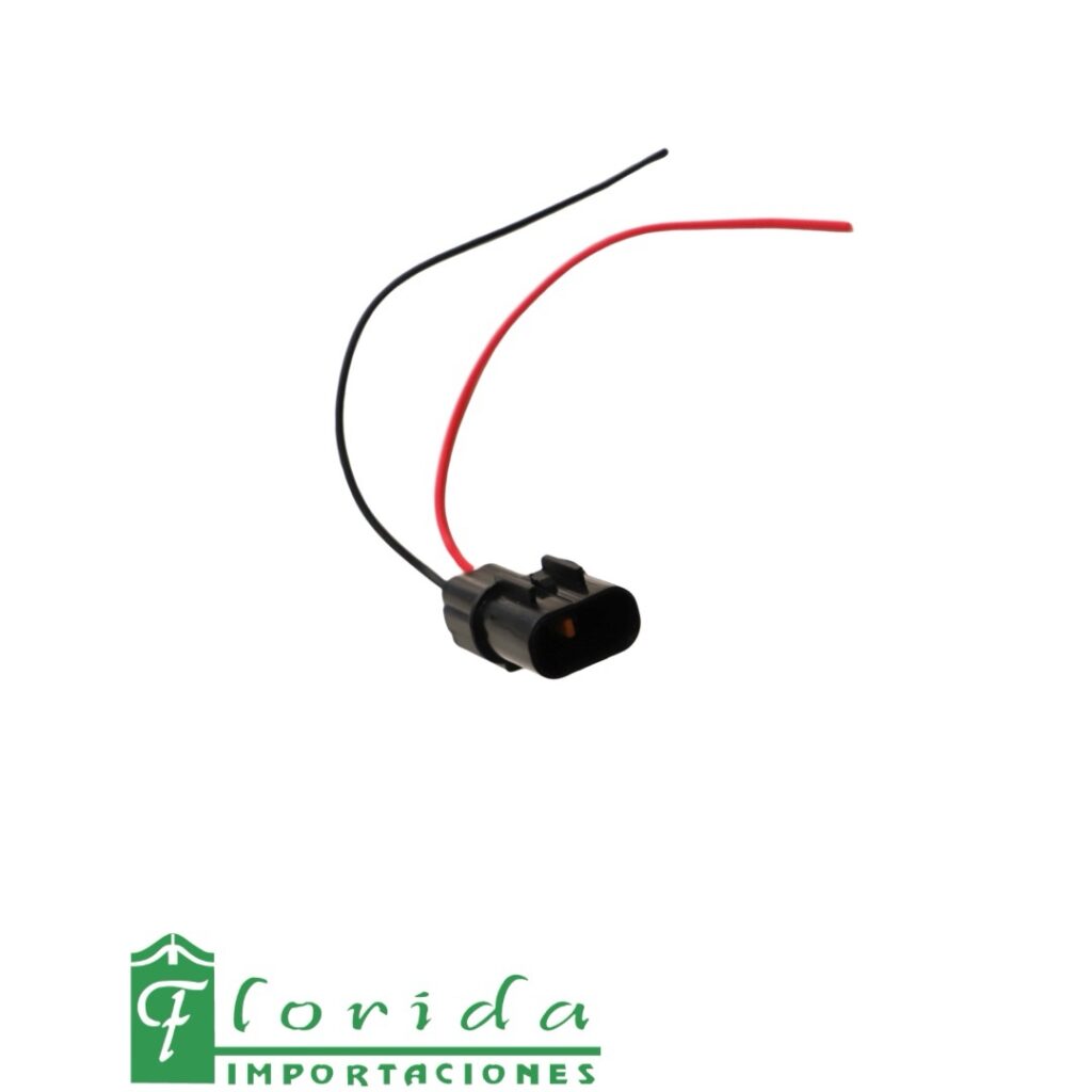 CONECTOR (PACHA) MOTOVENTILADOR ATOS (2 PINES)(MACHO)