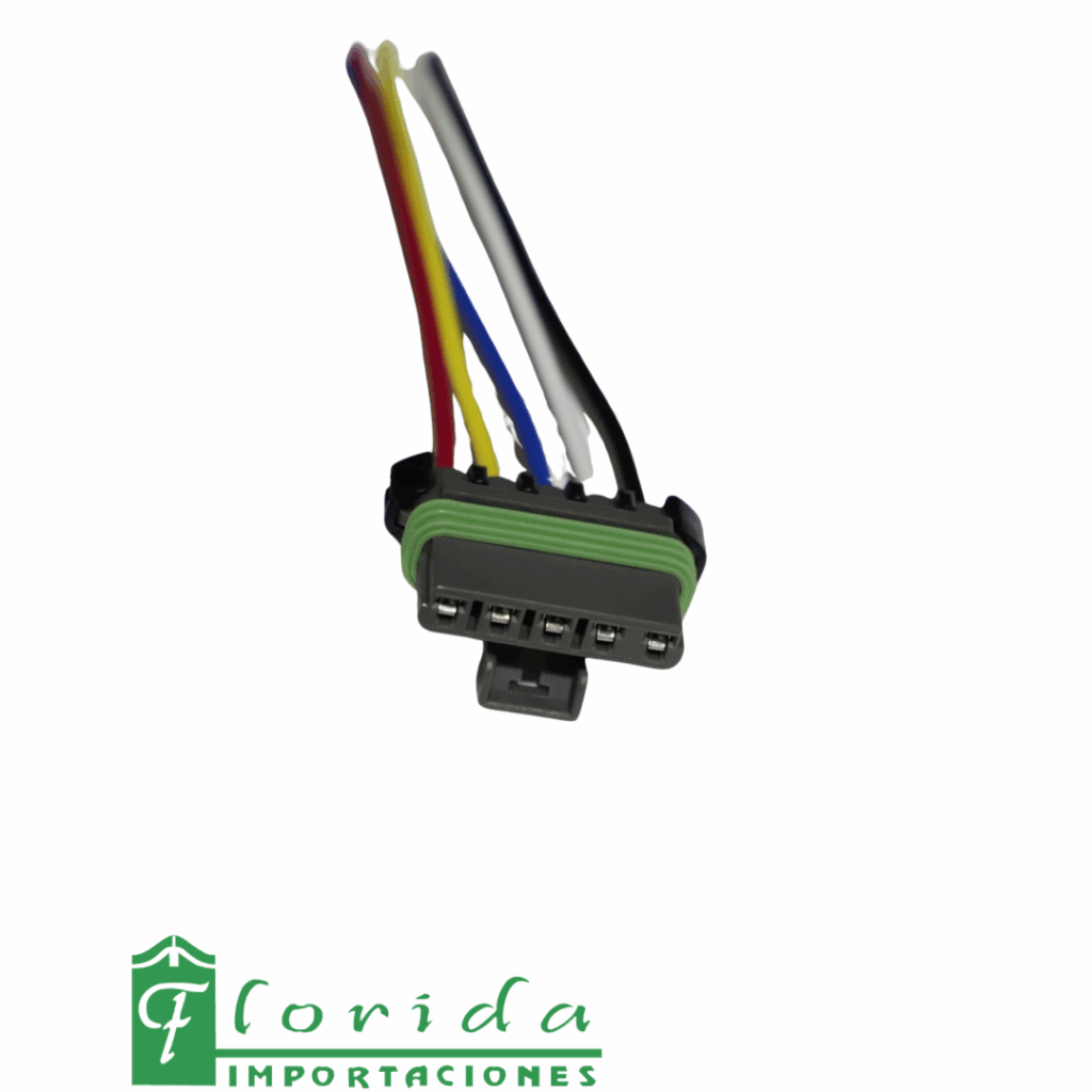 CONECTOR (PACHA) BOMBA GASOLINA CORSA/AVEO/OPTRA (INFERIOR)(5 PINES)