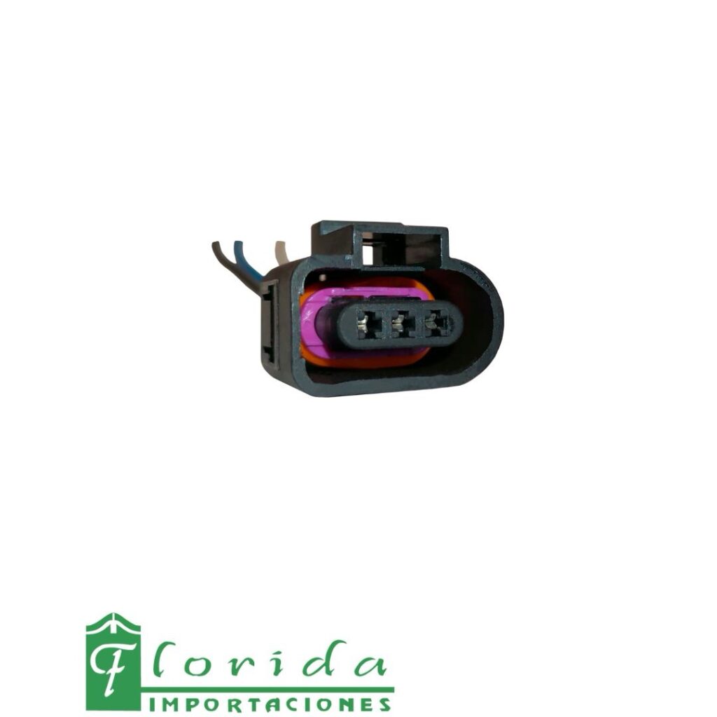 CONECTOR (PACHA) SENSOR CIGUEÑAL VOLSWAGEN (3 PINES)(HEMBRA)